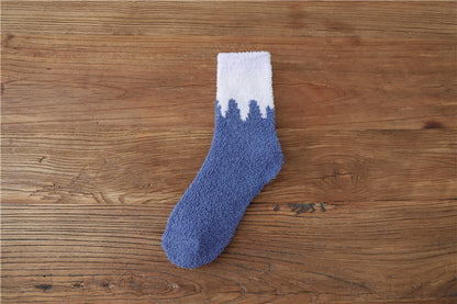 Wool-Feel Soft House Socks