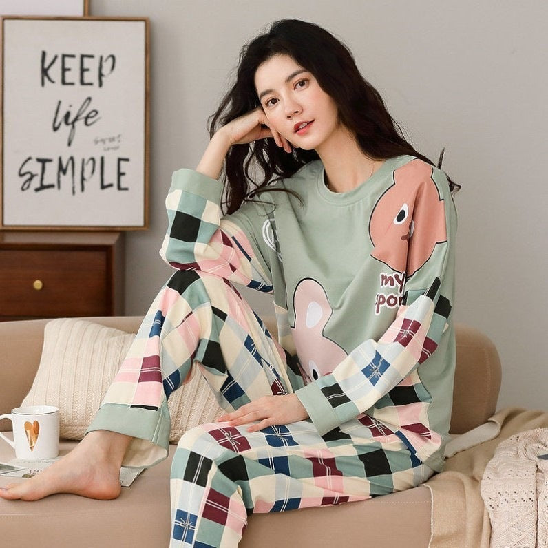 Designer Print Two-piece Lounge Sets