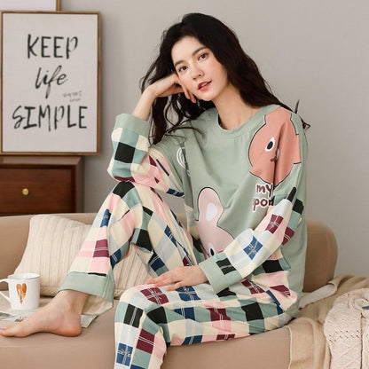 Designer Print Two-piece Lounge Sets