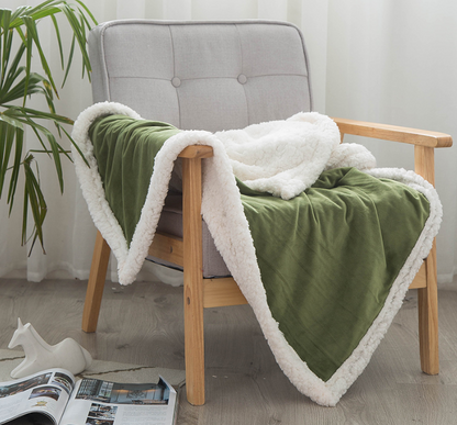Autumn Cloud Warm Nap blanket