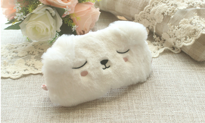 Sleeping Puppy Face Sleep Mask