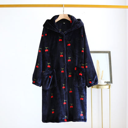 Cute Little Cherry Home Chillout Robe