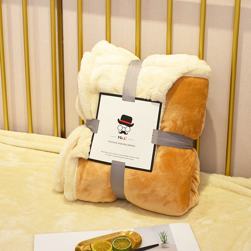 Mr. C Super Soft Plush Plaid Sofa Throw