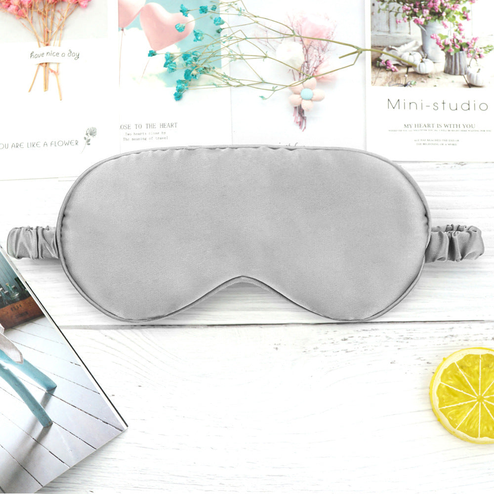 Faux Silk Blackout Eye Mask