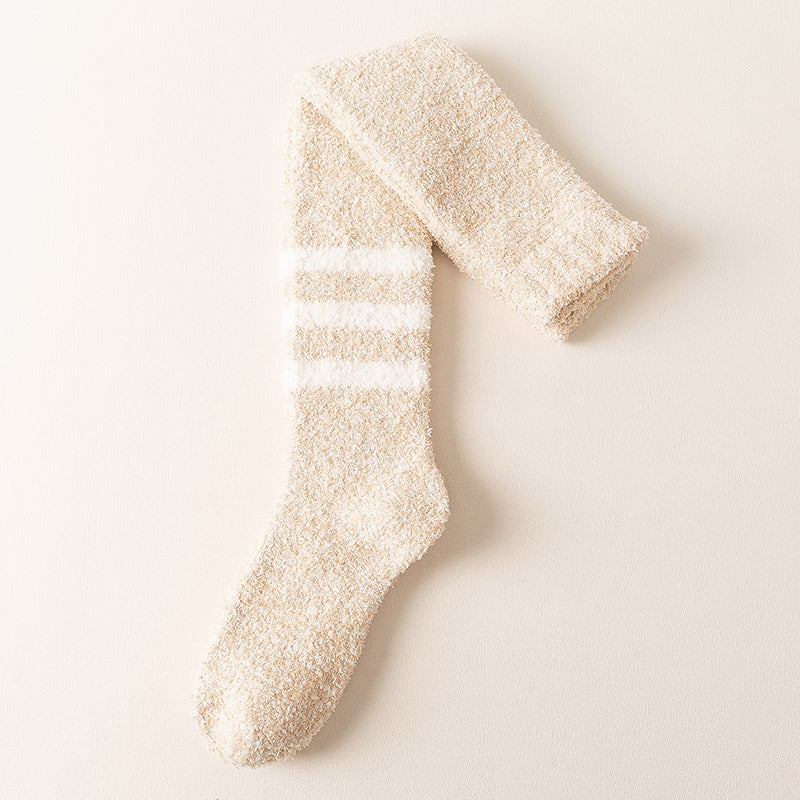 Velvety Soft Calf-Length Socks