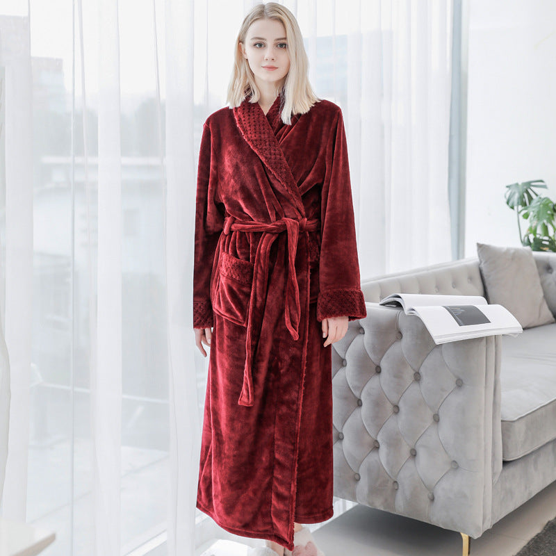 Unisex Soft-Touch Bathrobe