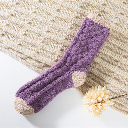Coral Fleece Warm Sleep Socks