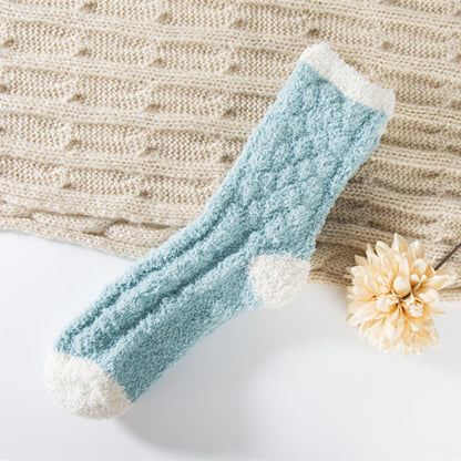 Coral Fleece Warm Sleep Socks