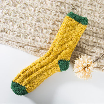 Coral Fleece Warm Sleep Socks