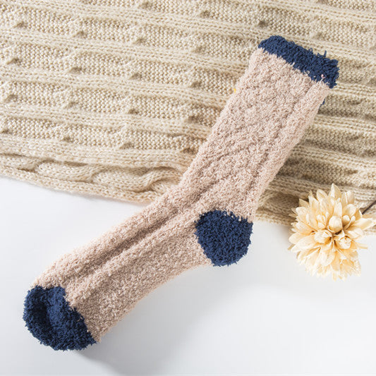 Coral Fleece Warm Sleep Socks