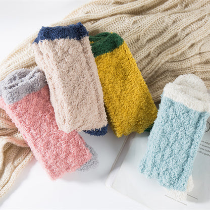 Coral Fleece Warm Sleep Socks