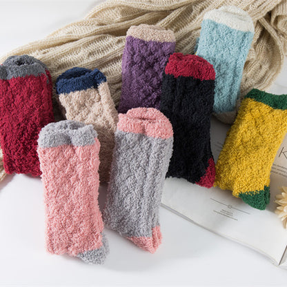 Coral Fleece Warm Sleep Socks