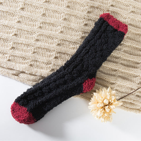 Coral Fleece Warm Sleep Socks