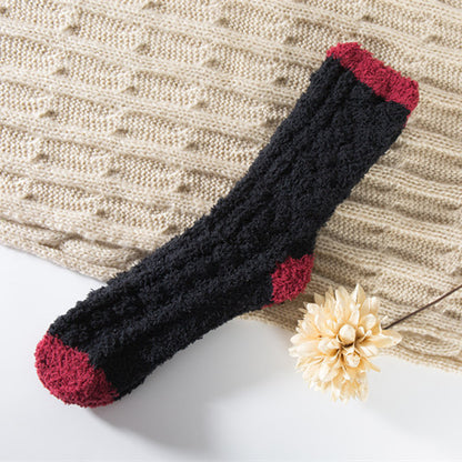 Coral Fleece Warm Sleep Socks