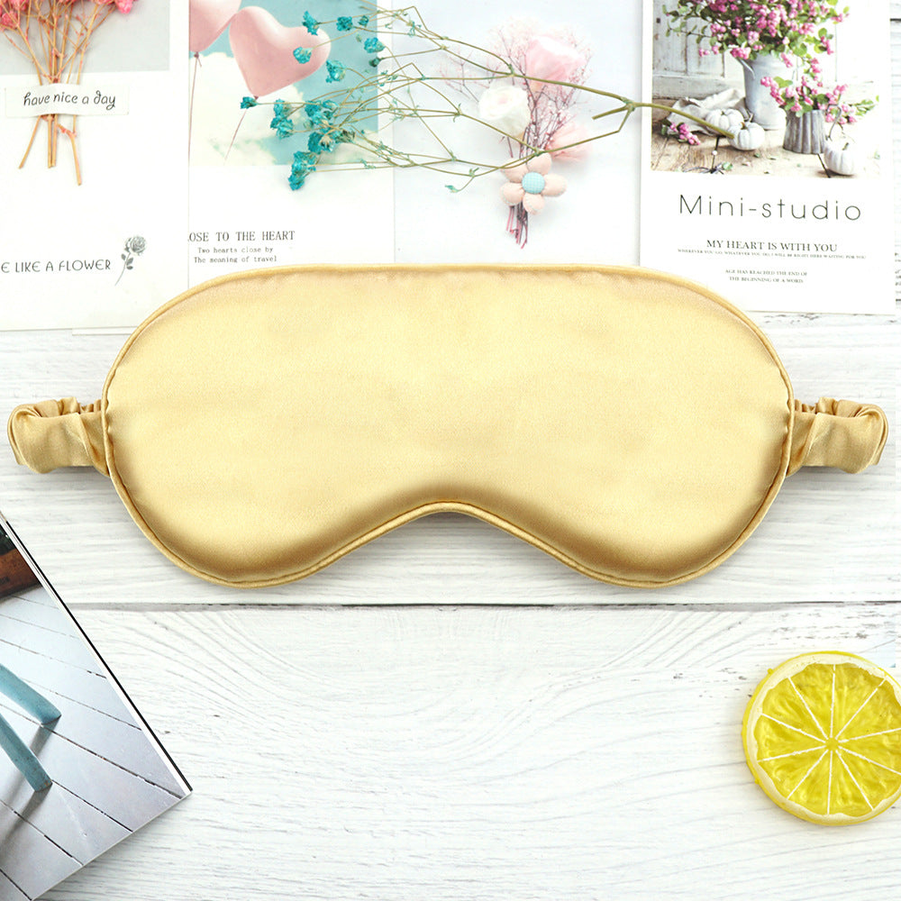Faux Silk Blackout Eye Mask