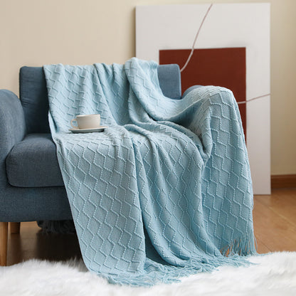 Nordic Sofa Knitted Throw