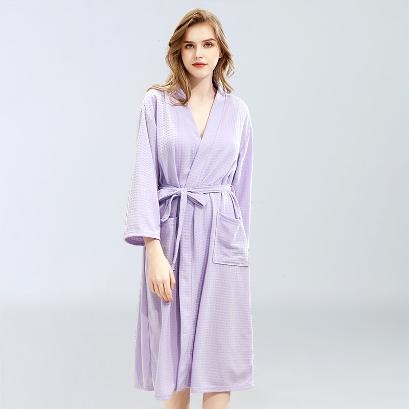 Men's And Women's Thin-feel Robe