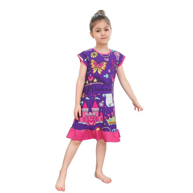 Patterned Dreamland Night Gown