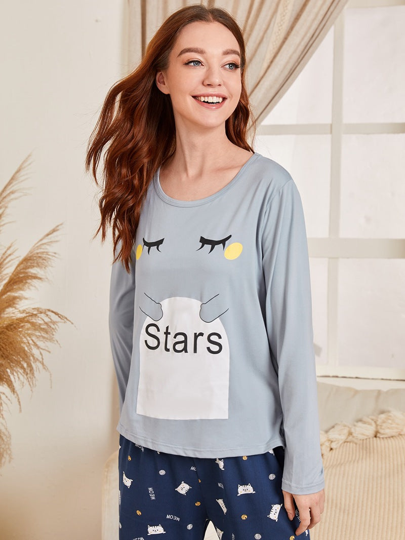 Sleeping Cat Cute Pyjama Set