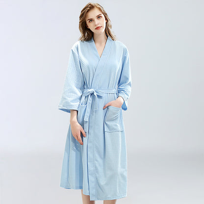 Men's And Women's Thin-feel Robe