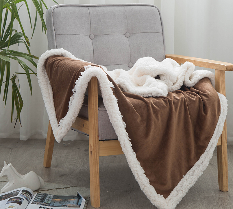 Autumn Cloud Warm Nap blanket