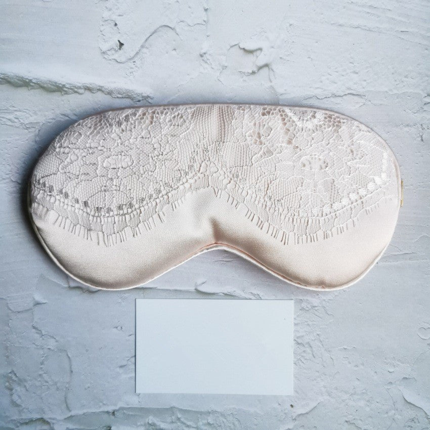 Lace & Silk Breathable Stylish Eye Mask