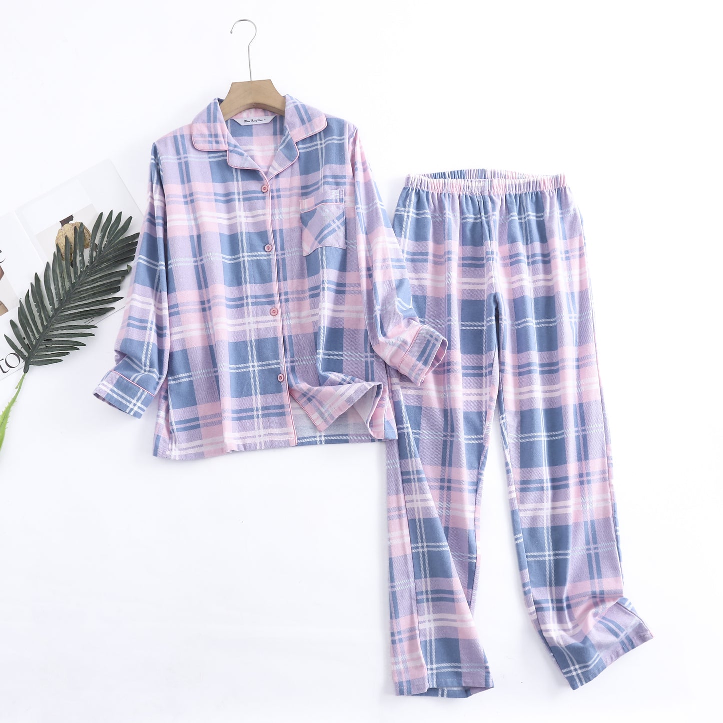 Patterned Cotton Pyjama Suit