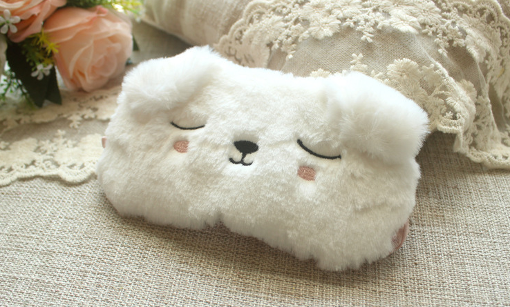 Sleeping Puppy Face Sleep Mask