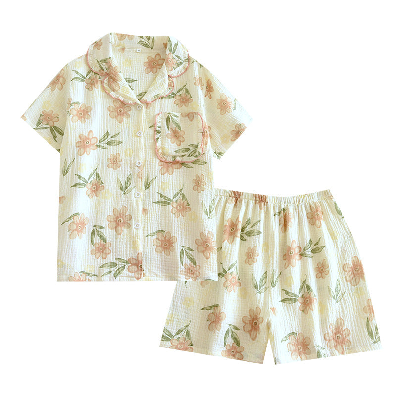 Washed Cotton Women's Pyjamas