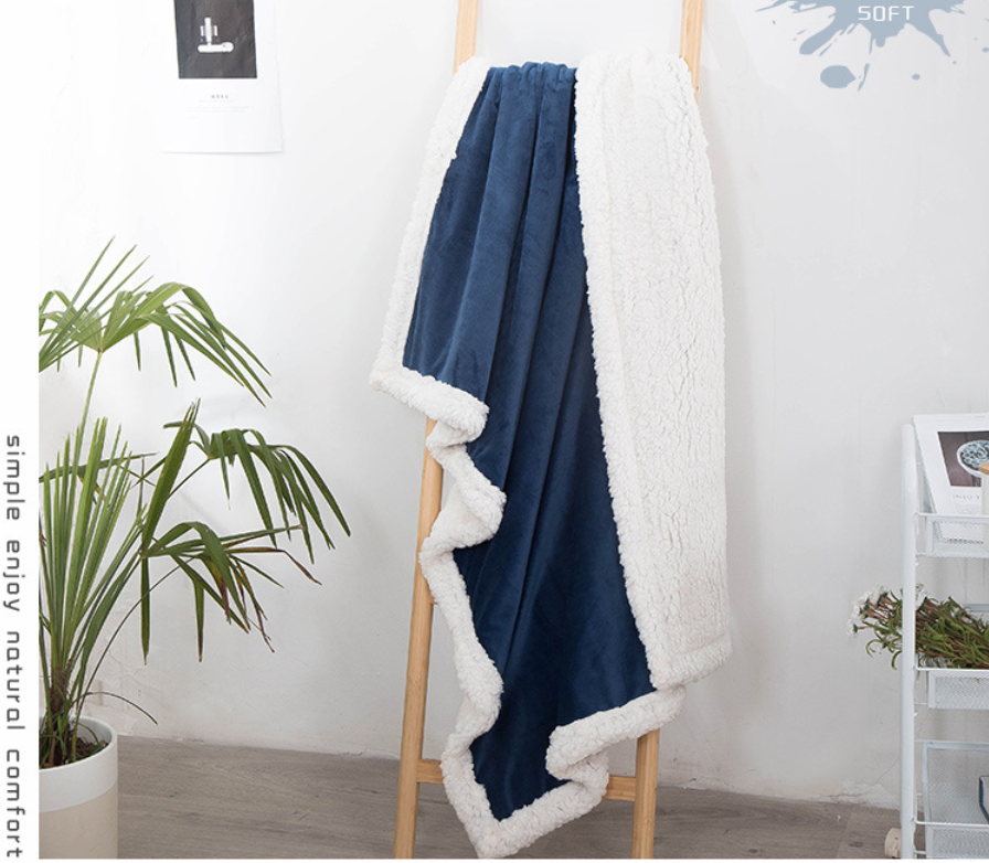 Autumn Cloud Warm Nap blanket