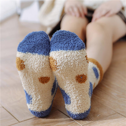 Wool-Feel Soft House Socks
