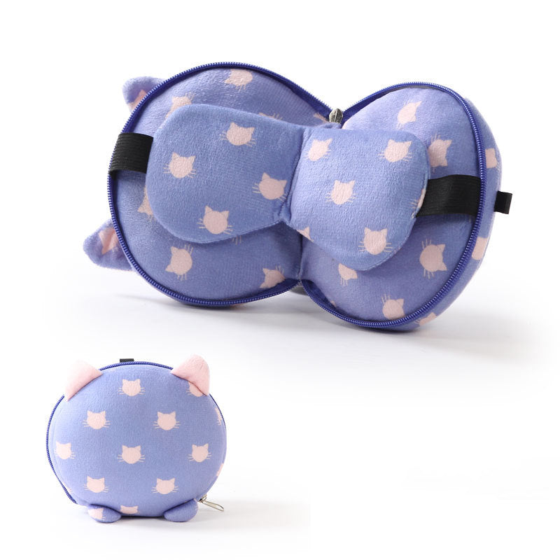 Cartoon Cotton Travel Sleep Mask