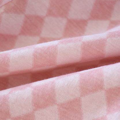 Plaid Design Gender-free Cotton PJs