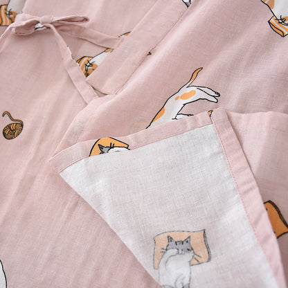 Japanese MuJi Kimono-style Sleep Set