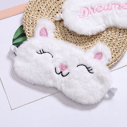 Sweet Dreams Blackout Plush Eye Mask