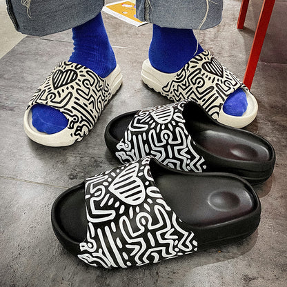 Men's Graffiti House Sandals