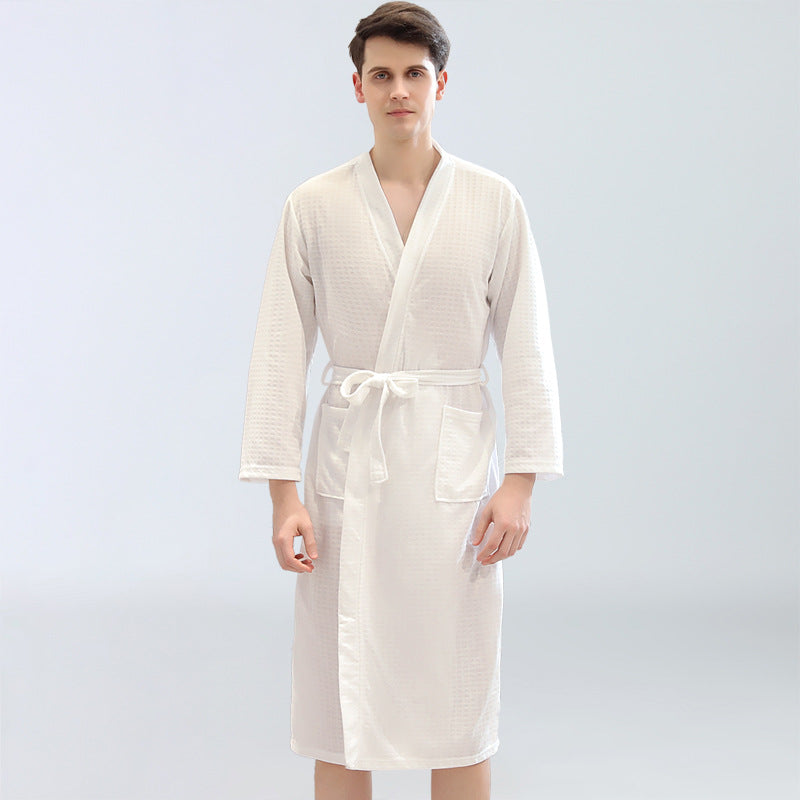 Men's And Women's Thin-feel Robe