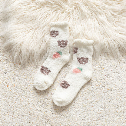 Warm & Cosy Japanese Style Sleepover Socks