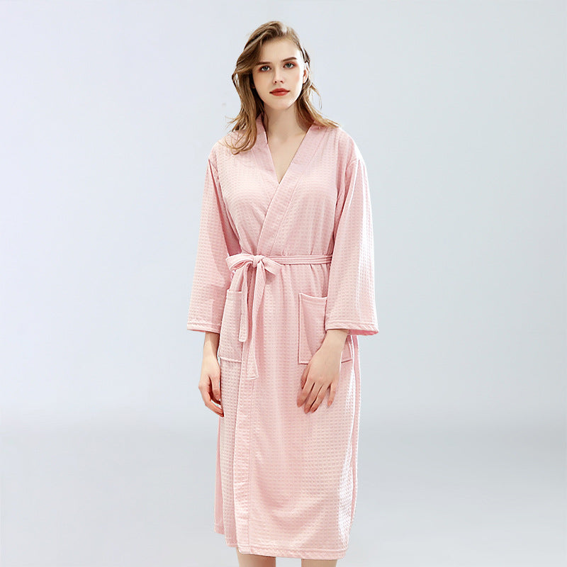 Men's And Women's Thin-feel Robe