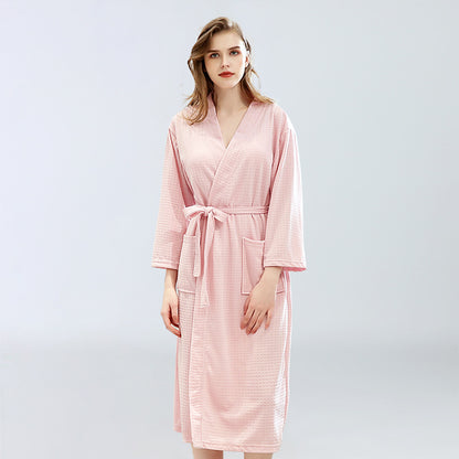 Men's And Women's Thin-feel Robe