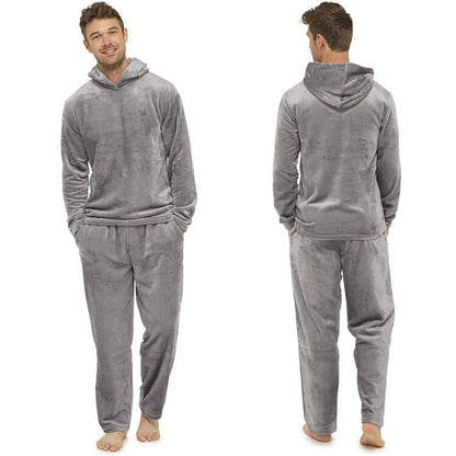 Men's Faux Silk Loungewear Set
