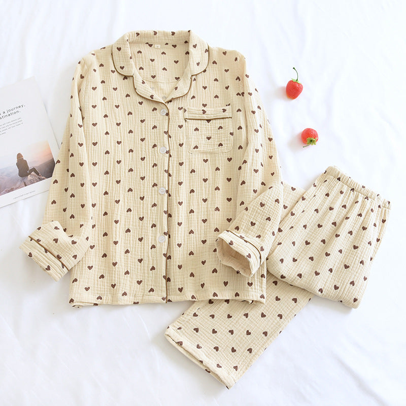 Cotton Gauze Loose-fit Pyjamas
