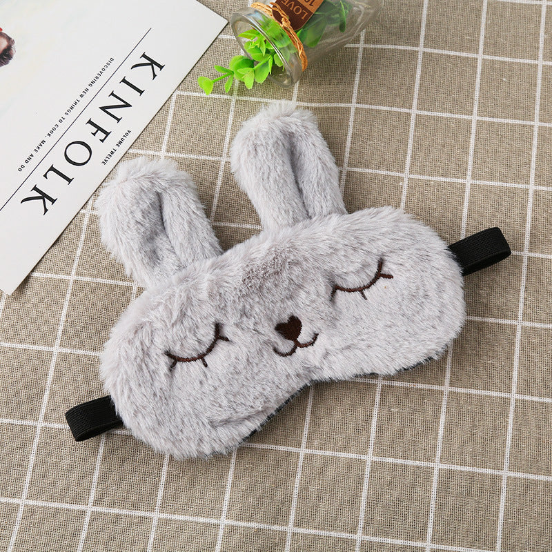Rabbit Plush Soft Eye Mask