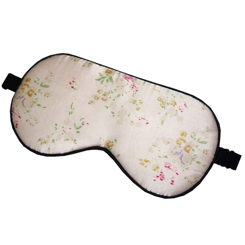 Patterned Mulberry Silk Sleep Mask