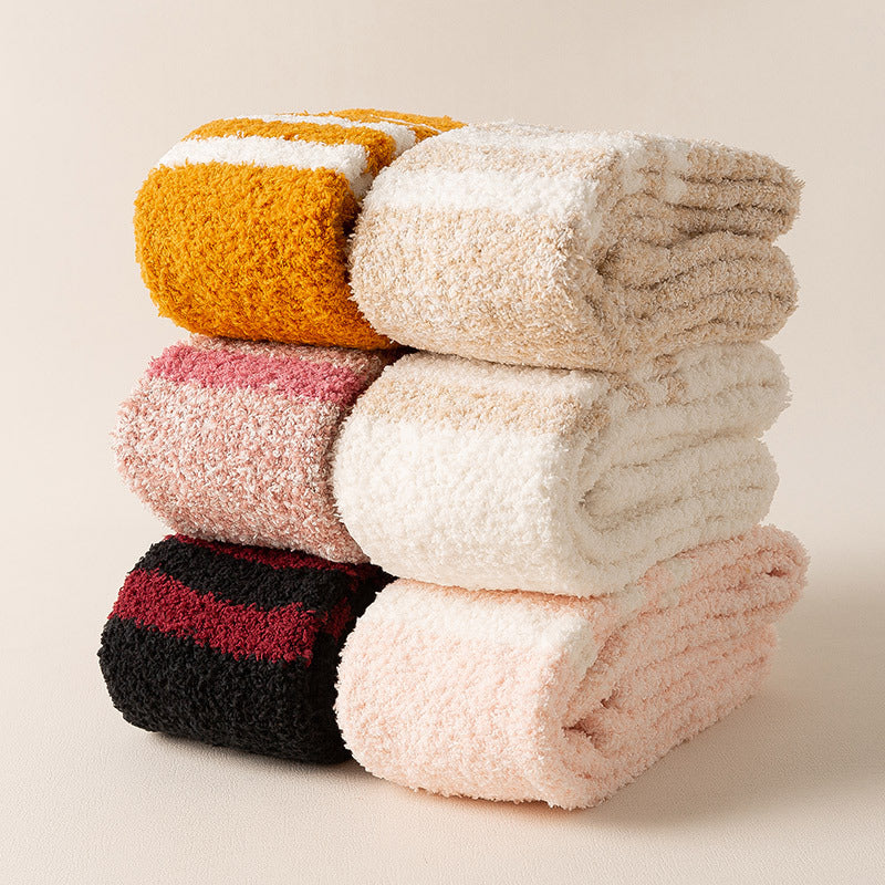 Velvety Soft Calf-Length Socks