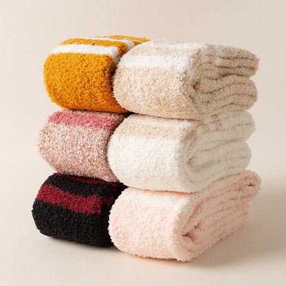 Velvety Soft Calf-Length Socks