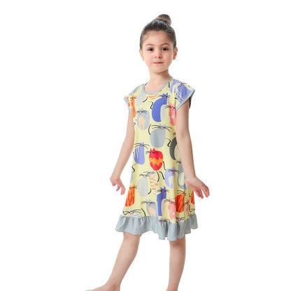 Patterned Dreamland Night Gown