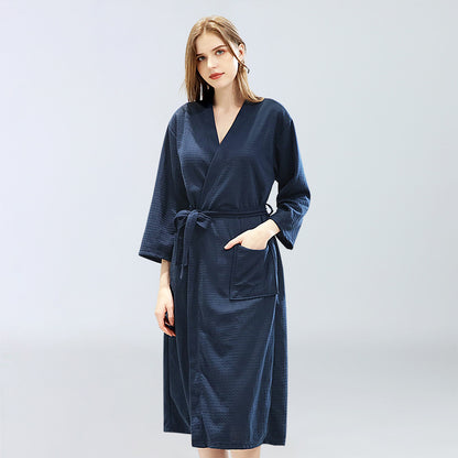 Men's And Women's Thin-feel Robe