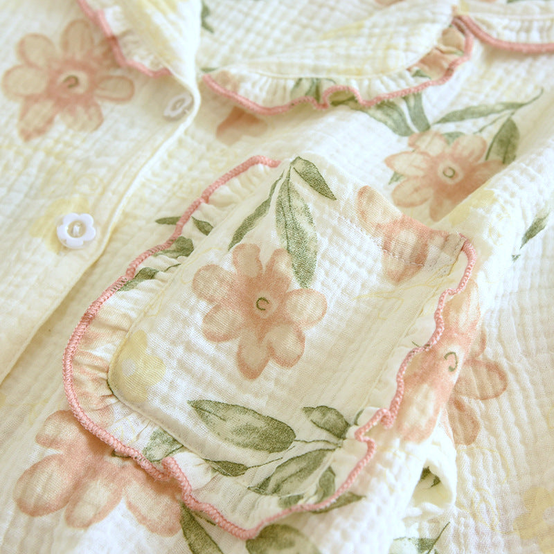 Washed Cotton Women's Pyjamas