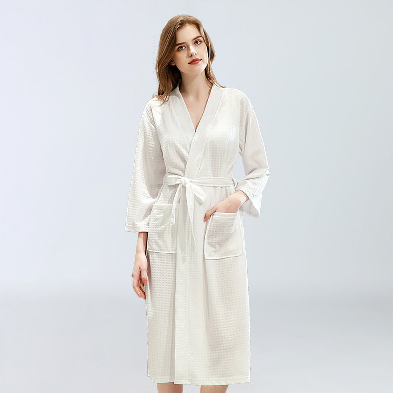 Men's And Women's Thin-feel Robe